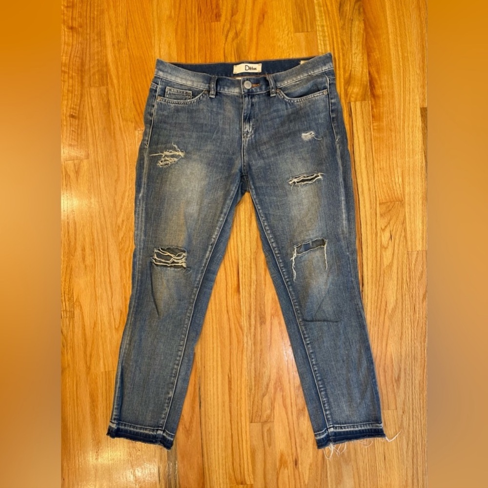 Dittos mid rise crop jeans